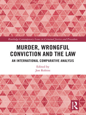 cover image of Murder, Wrongful Conviction and the Law